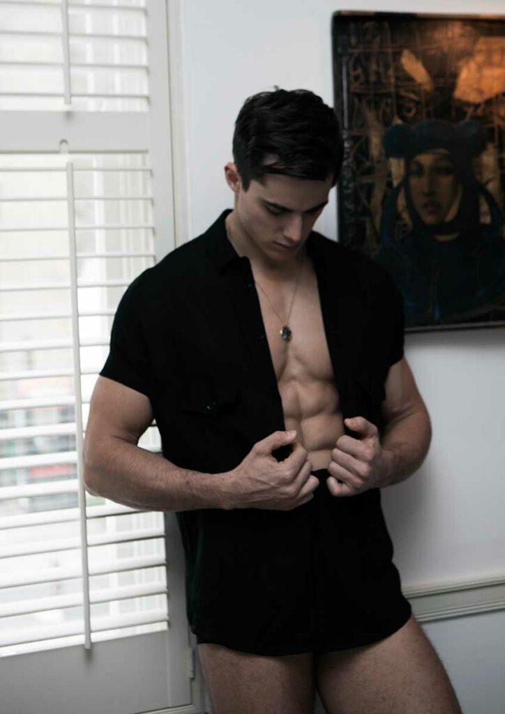 El modelo Pietro Boselli fotografiado para Rísbel Magazine