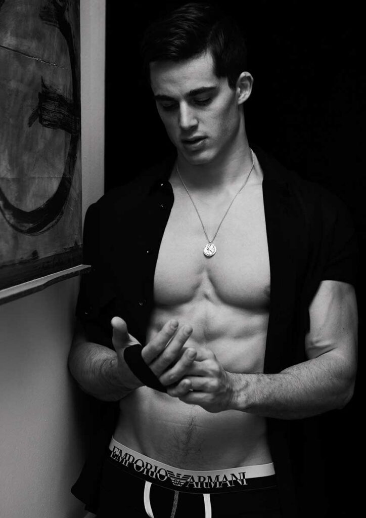 El modelo Pietro Boselli fotografiado para Rísbel Magazine