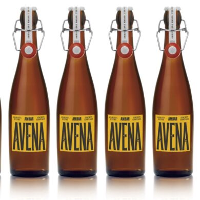 Cerveza Ámbar Avena.