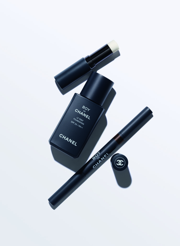 Boy de Chanel, maquillaje para hombres 