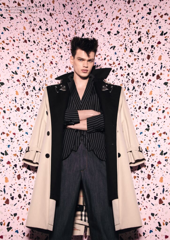 El modelo Filip Hrivnak fotografiado por Paco Peregrín para Rísbel Magazine
