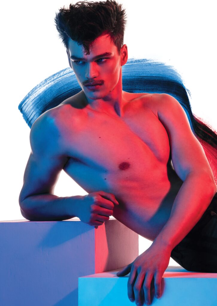 El modelo Filip Hrivnak fotografiado por Paco Peregrín para Rísbel Magazine