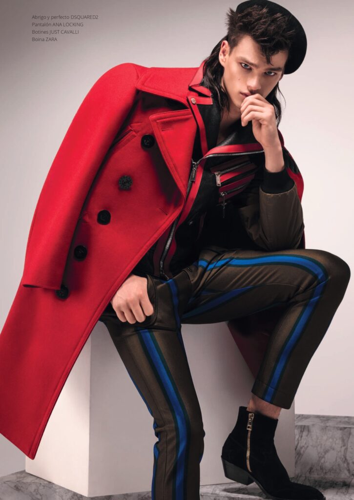 El modelo Filip Hrivnak fotografiado por Paco Peregrín para Rísbel Magazine