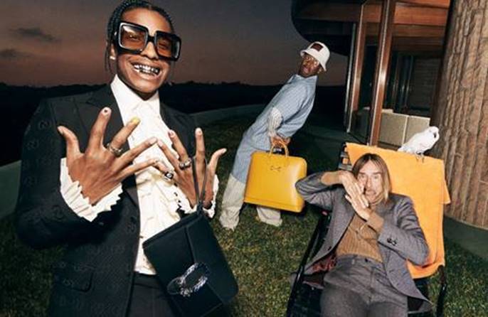 A$AP Rocky, Iggy Pop y Tyler protagonizan la campaña de Gucci 