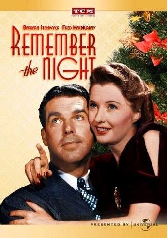Poster de la película navideña "Recuerdo de una noche", una de las mejores películas de Navidad del cine clásico.