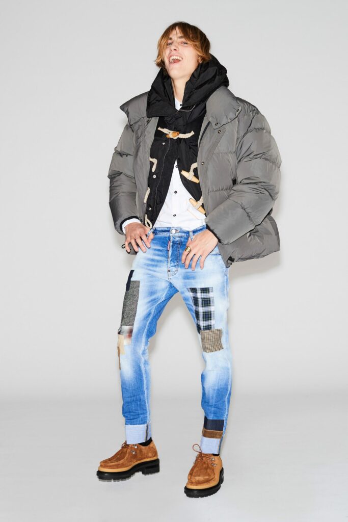 Look de la colección Dsquared2 para hombre de la temporada otoño/invierno 2021-2022