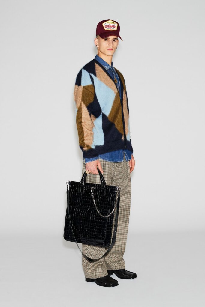 Look de la colección Dsquared2 para hombre de la temporada otoño/invierno 2021-2022
