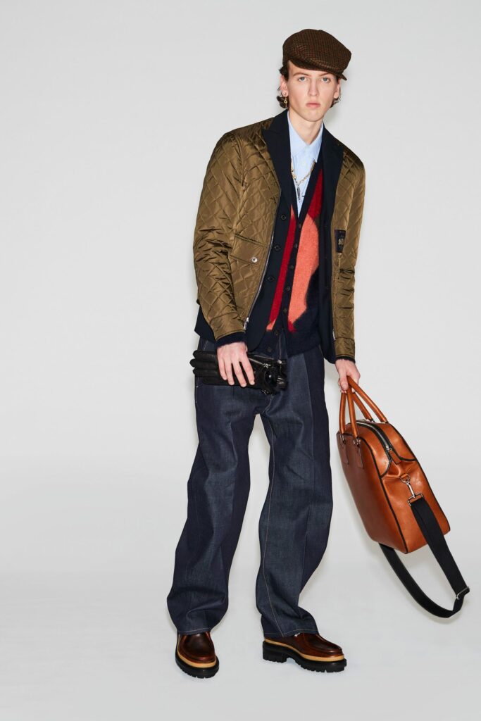 Look de la colección Dsquared2 para hombre de la temporada otoño/invierno 2021-2022