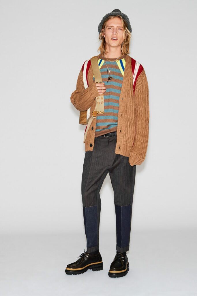 Look de la colección Dsquared2 para hombre de la temporada otoño/invierno 2021-2022