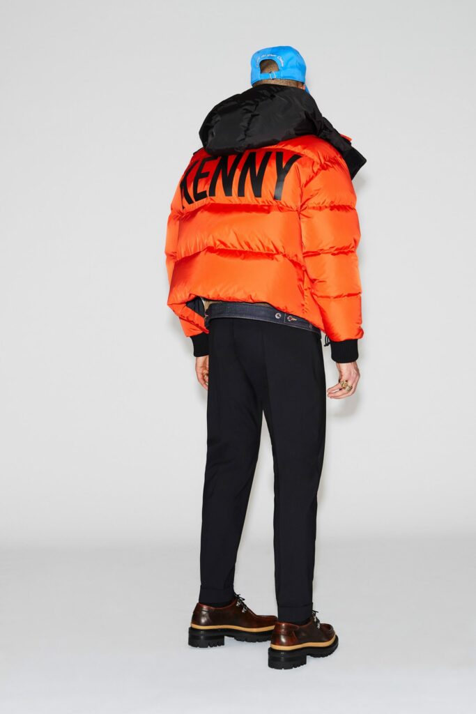 Look de la colección Dsquared2 para hombre de la temporada otoño/invierno 2021-2022