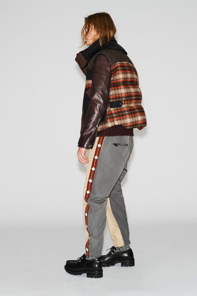 Look de la colección Dsquared2 para hombre de la temporada otoño/invierno 2021-2022