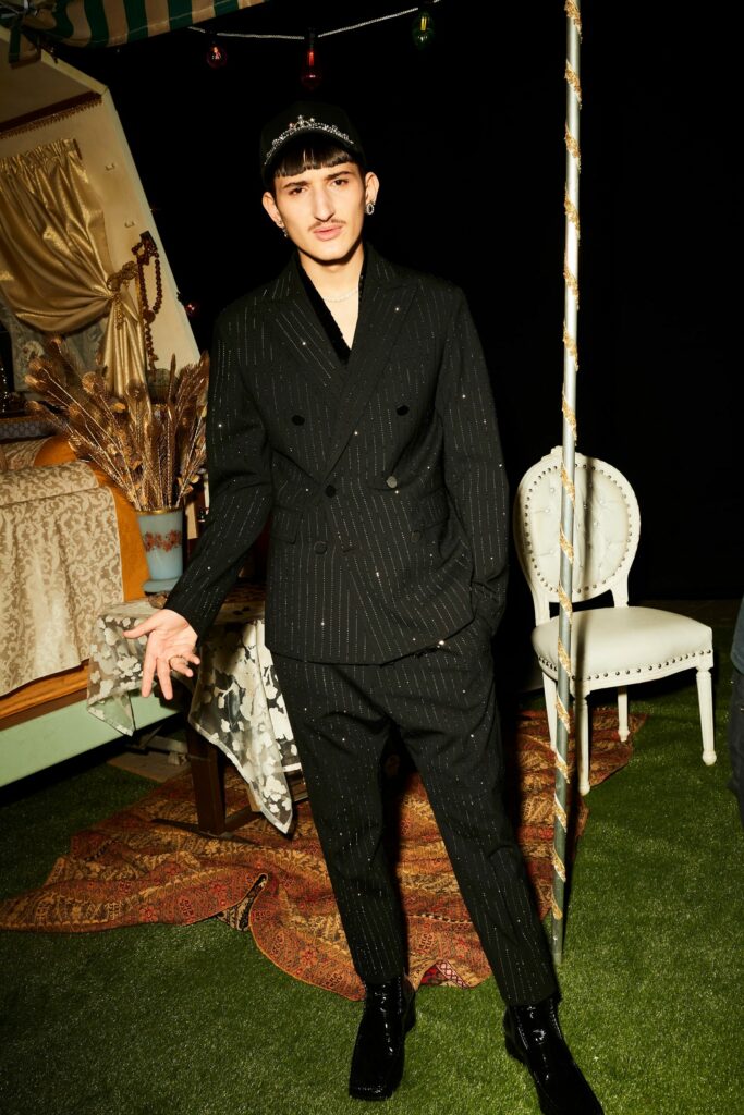 Look de la colección Dsquared2 para hombre de la temporada otoño/invierno 2021-2022