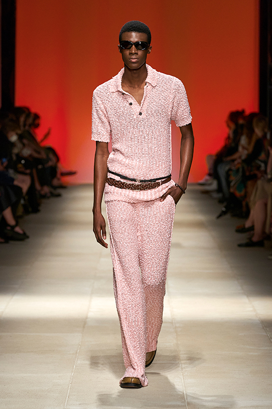 Desfile Salvatore Ferragamo colección primavera 2022 para hombre