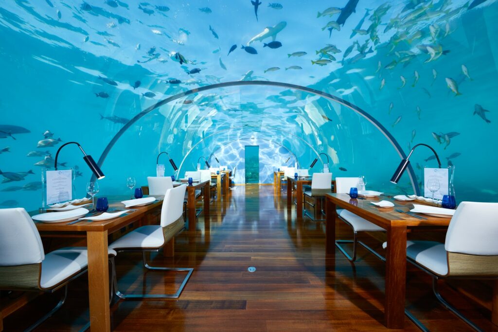 Restaurante Ithaa Undersea (Maldivas)