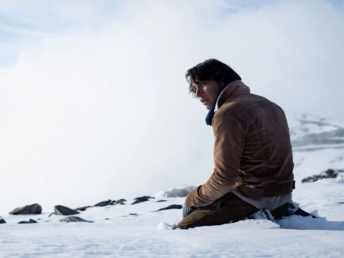 Escena de la película La Sociedad de la Nieve, una de las películas del cine español más premiadas en los premios Goya