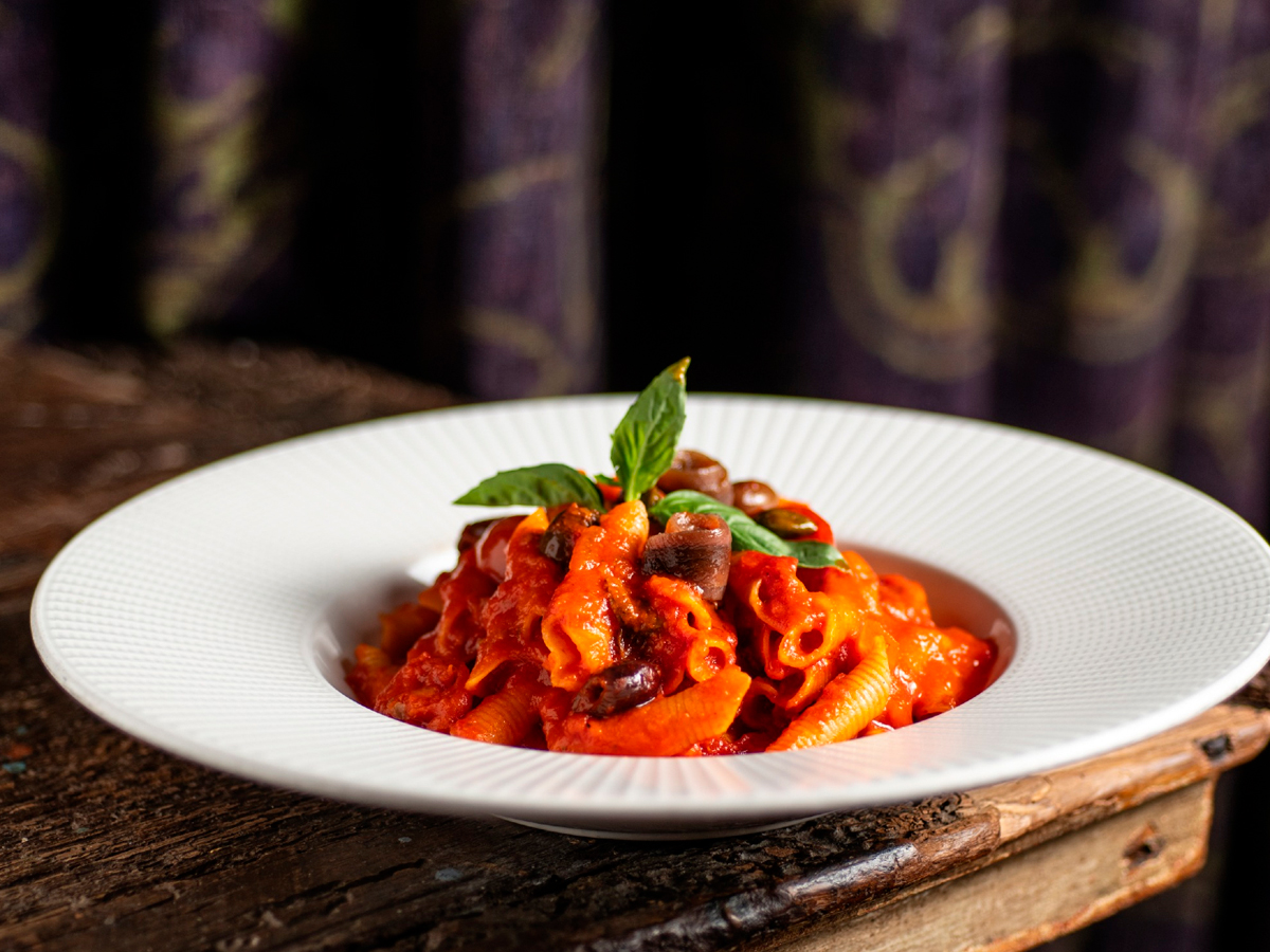 Plato de pasta del restaurante Numa Pompilio, uno de los mejores italianos de Madrid