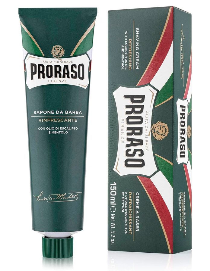crema de afeitar tradicional Porsaso