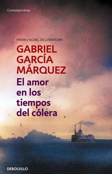 Portada del libro El Amor en los tiempos del Cólera, de Gabriel García Márquez