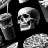 Imagen que representa los alimentos tóxicos para la salud de cerebro