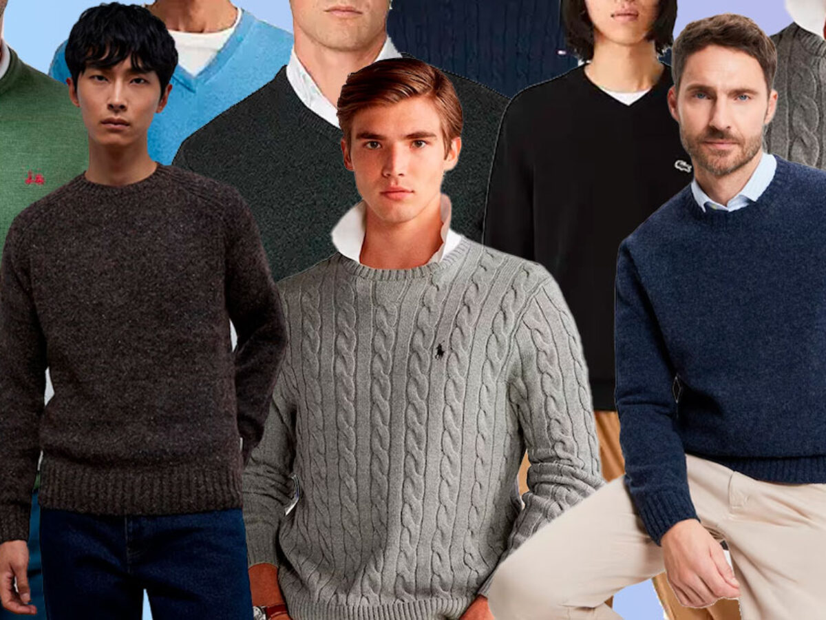Suéteres para hombre: los mejores que puedes usar en invierno si