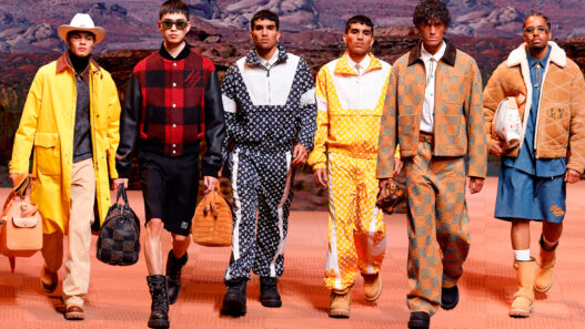 Colaboración botas Louis Vuitton y Timberland otoño 2024