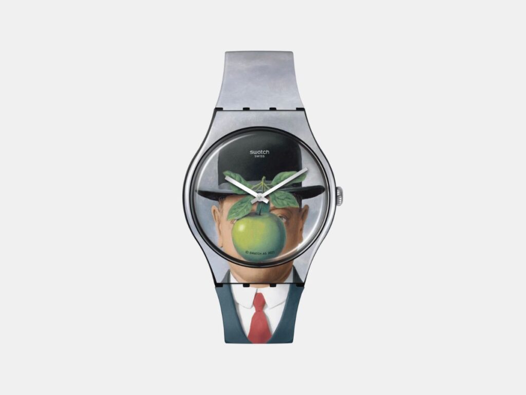mejores-relojes-menos-200-euros-swatch-rene-magritte