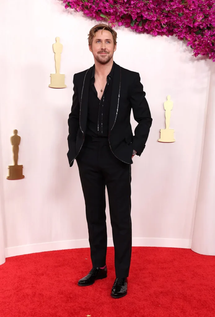 Actores-mejor-vestidos-premios-Oscar-2024-Ryan-Gosling