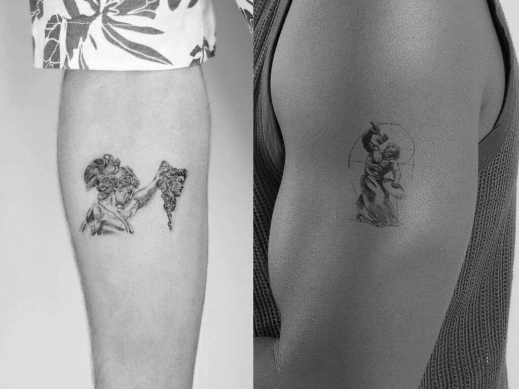 tatuajes-pequenos-hombre-dioses-griegos