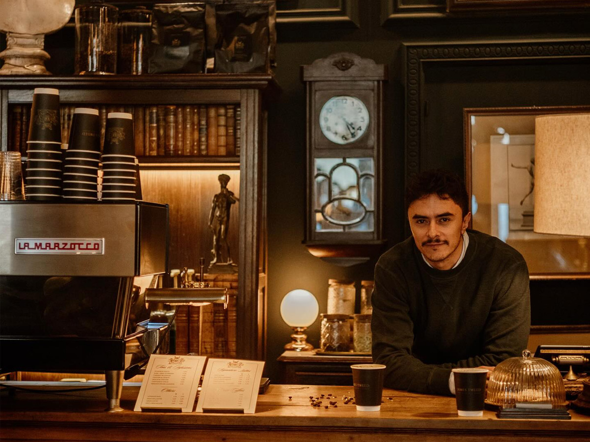 James Tweed cafetería en el Barrio de las Salesas de Madrid