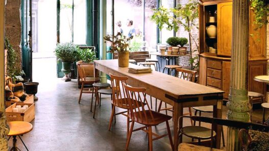Local Il Tavolo Verde, una Cafetería en el barrio de Salamanca, Madrid para teletrabajar