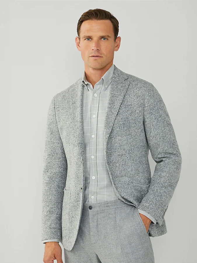 Total look gris de Hackett London