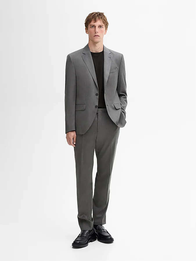 Blazer gris de Massimo Dutti