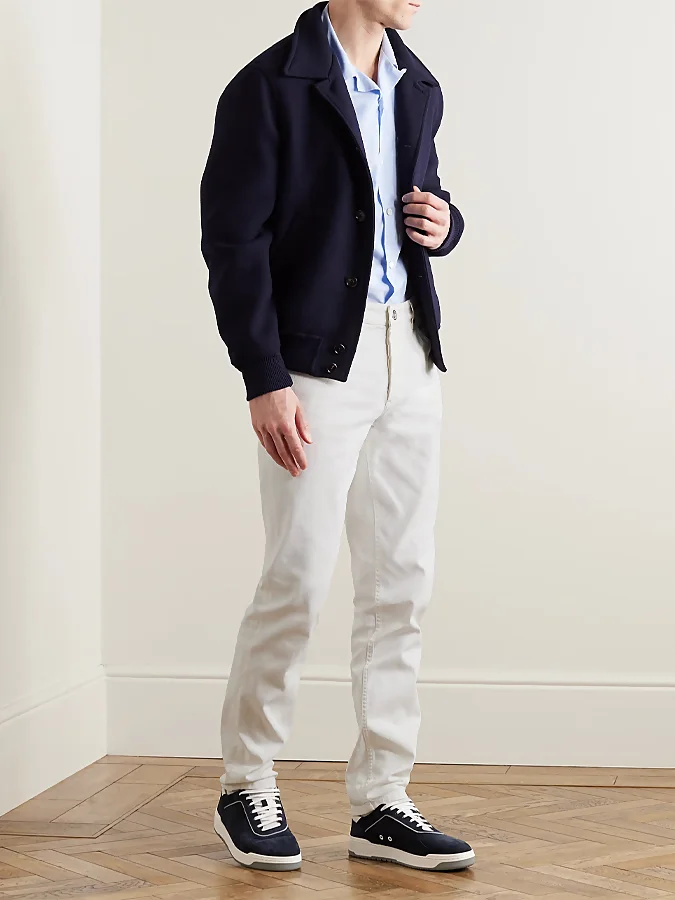 Look de Mr.Porter con vaqueros de Brunello Cucinelli