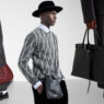 Bolsos masculinos de moda de 2024 de Gucci, Giorgio Armani y Prada