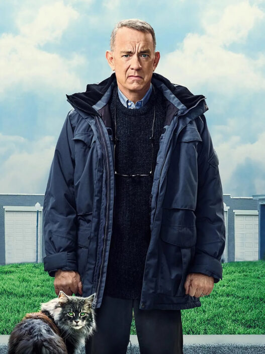 Tom Hanks interpretando a un personaje que quiere dejar de ser cuadriculado en A man called Otto