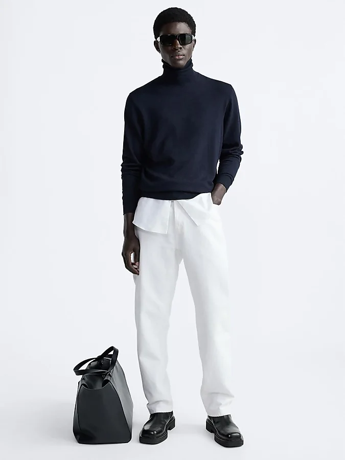 Look minimalista para hombre de Zara