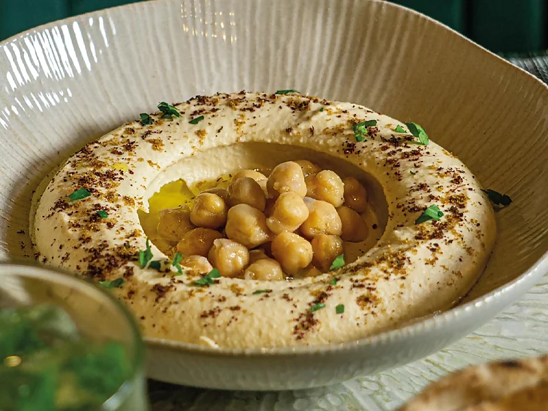 Humus de beiruti, un local de cocina del Líbano