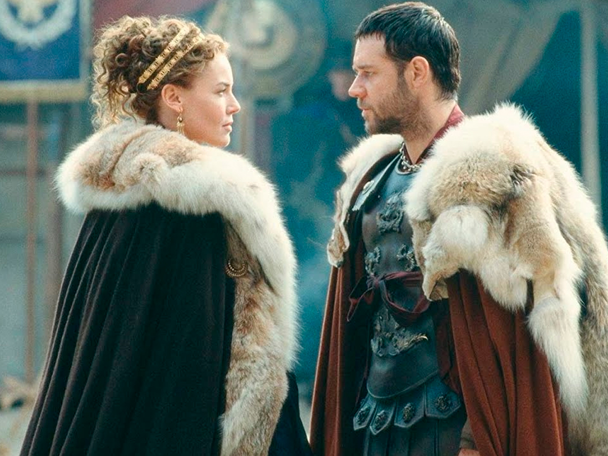 Connie Nielsen en la película Gladiator 1