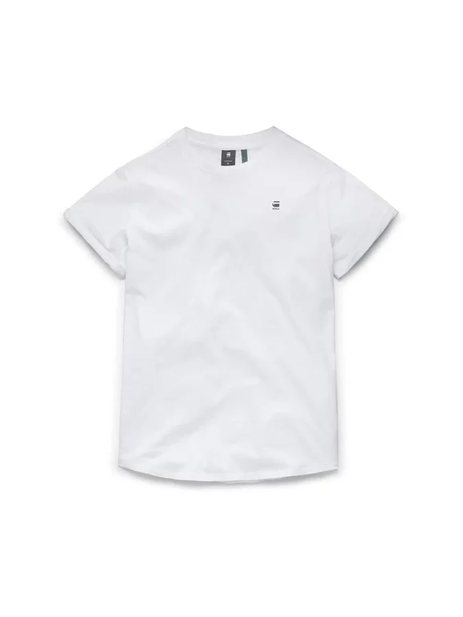 Camiseta blanca básica para hombre