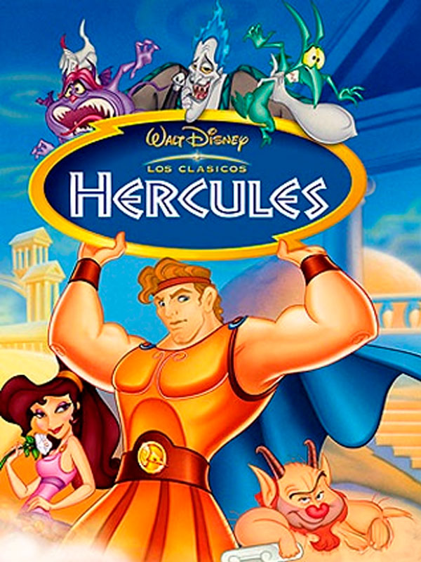 Cartel de la película Hércules con Dani deVito