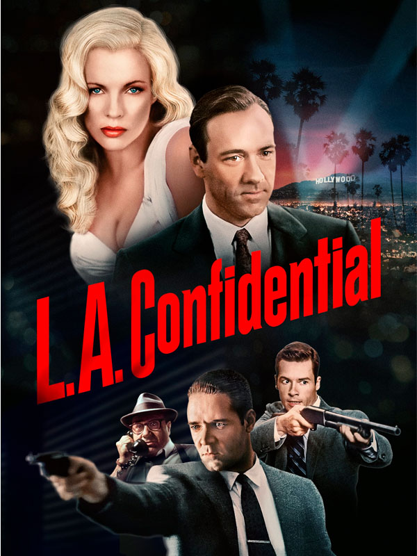 Cartel de la película LA Confidential, una de las mejores películas de Dani deVito.