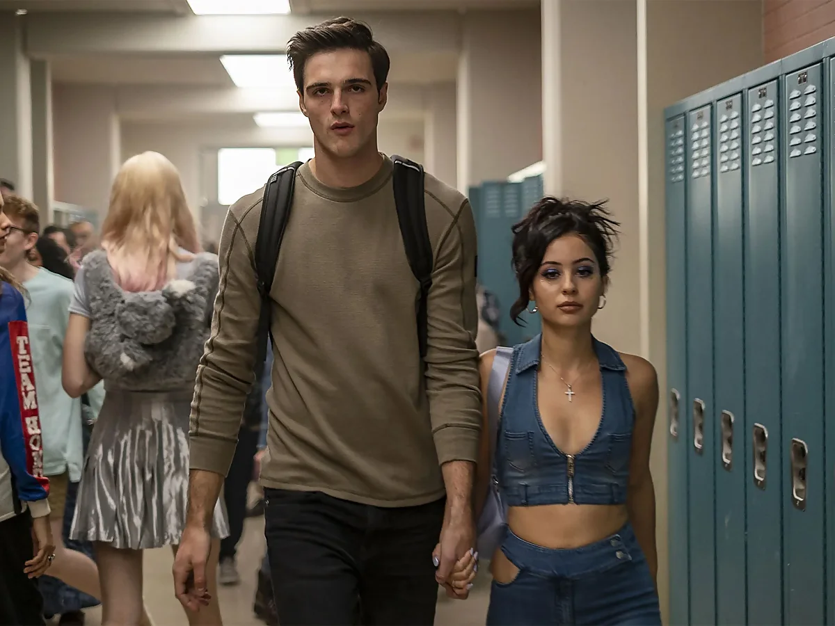 Nate y Maddy en una escena de la serie Euphoria