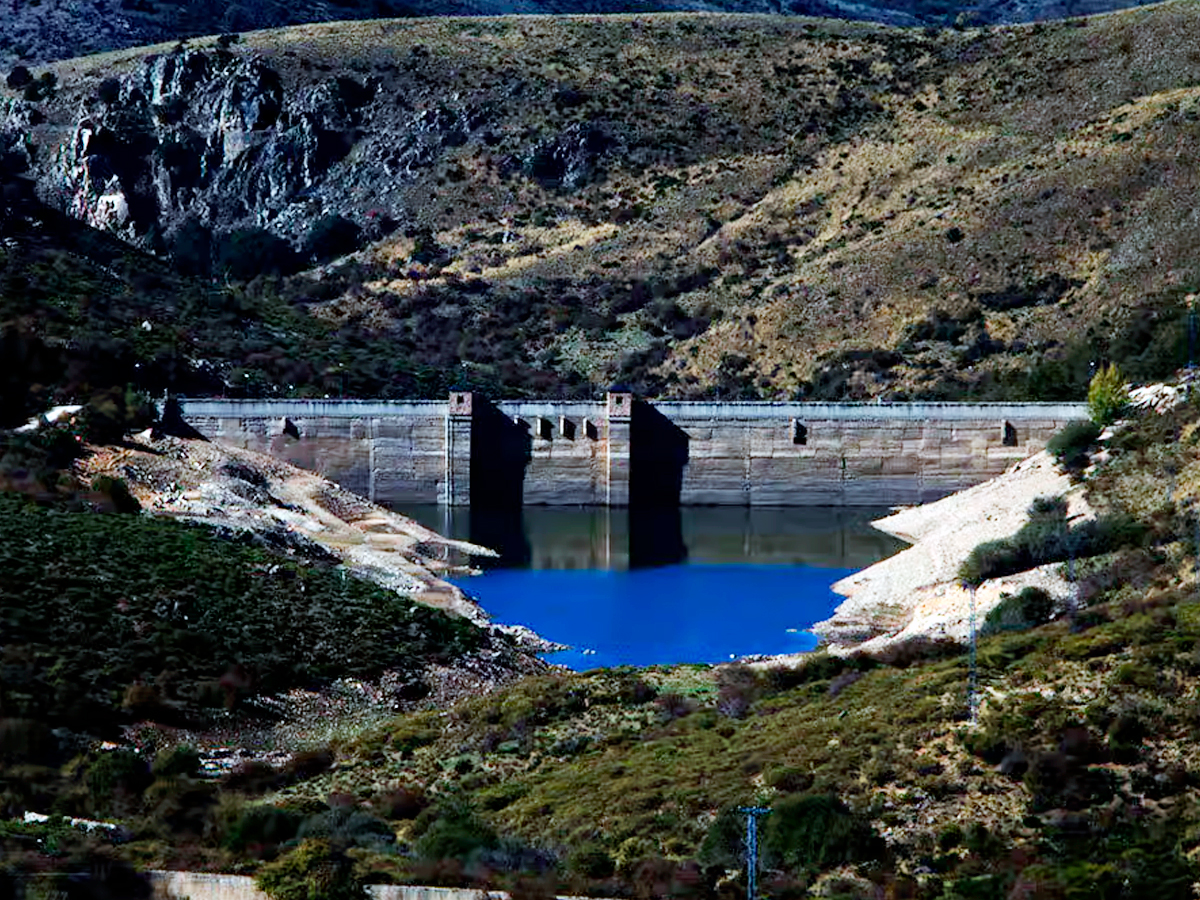 Presa del Romeral en El Escorial