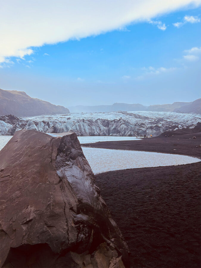 El glaciar Sólheimajökull en Islandia