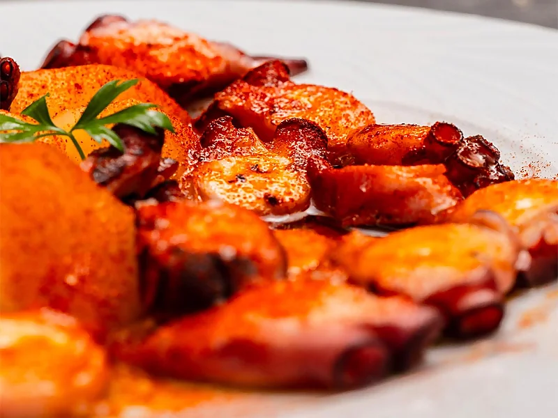 Pulpo a la gallega de El Espigón