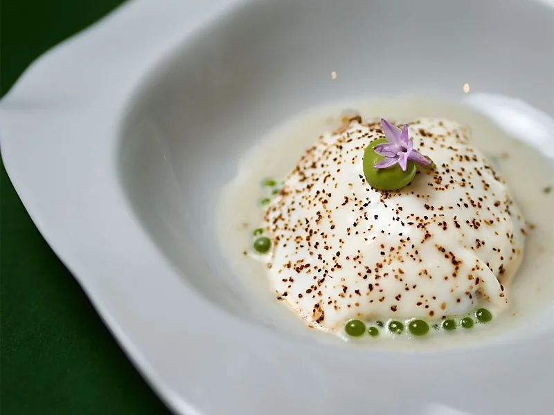 Plato de Coque, el restaurante de los hermanos Sandoval