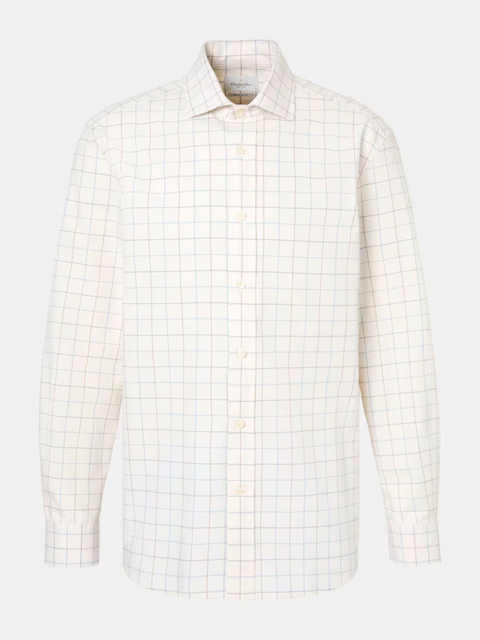 Camisa de cuadros para hombre de Emidio Tucci perfecta para combinar con un pantalón gris
