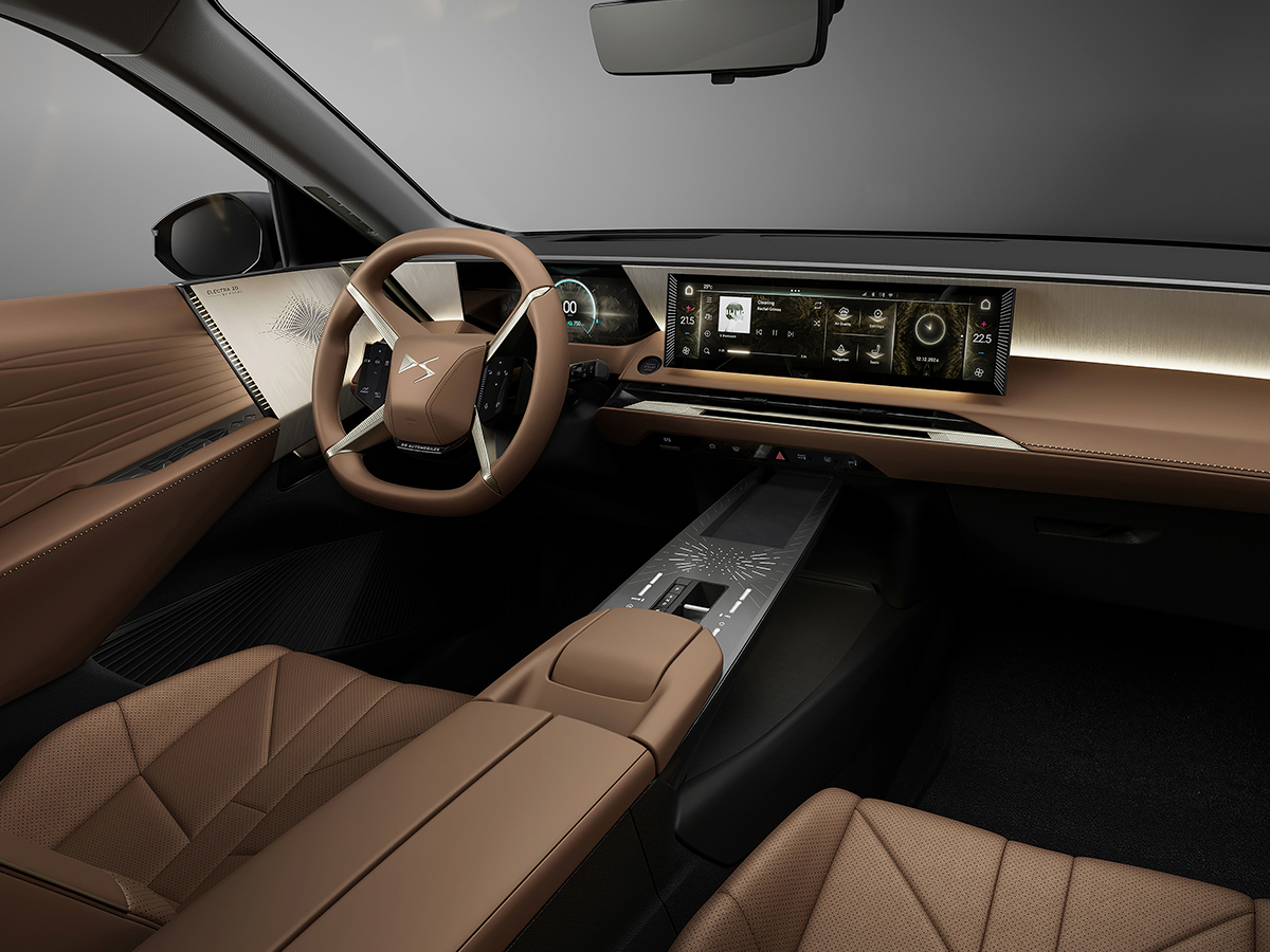 Interior del coche DS 8