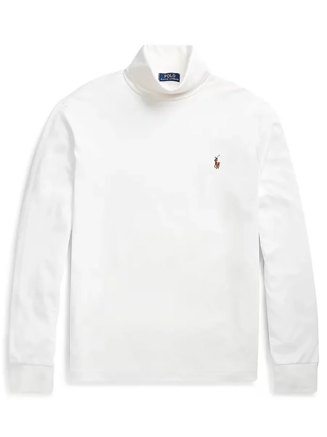 suéter blanco de Polo para hombre