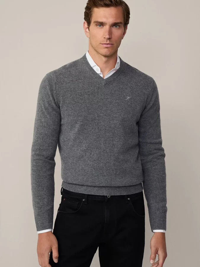 Jersey gris de Hackett Hombre